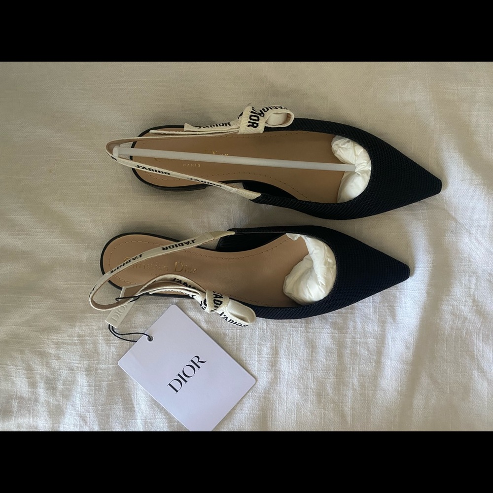 J'ADIOR SLINGBACK BALLERINA FLATS - Picture 5 of 5